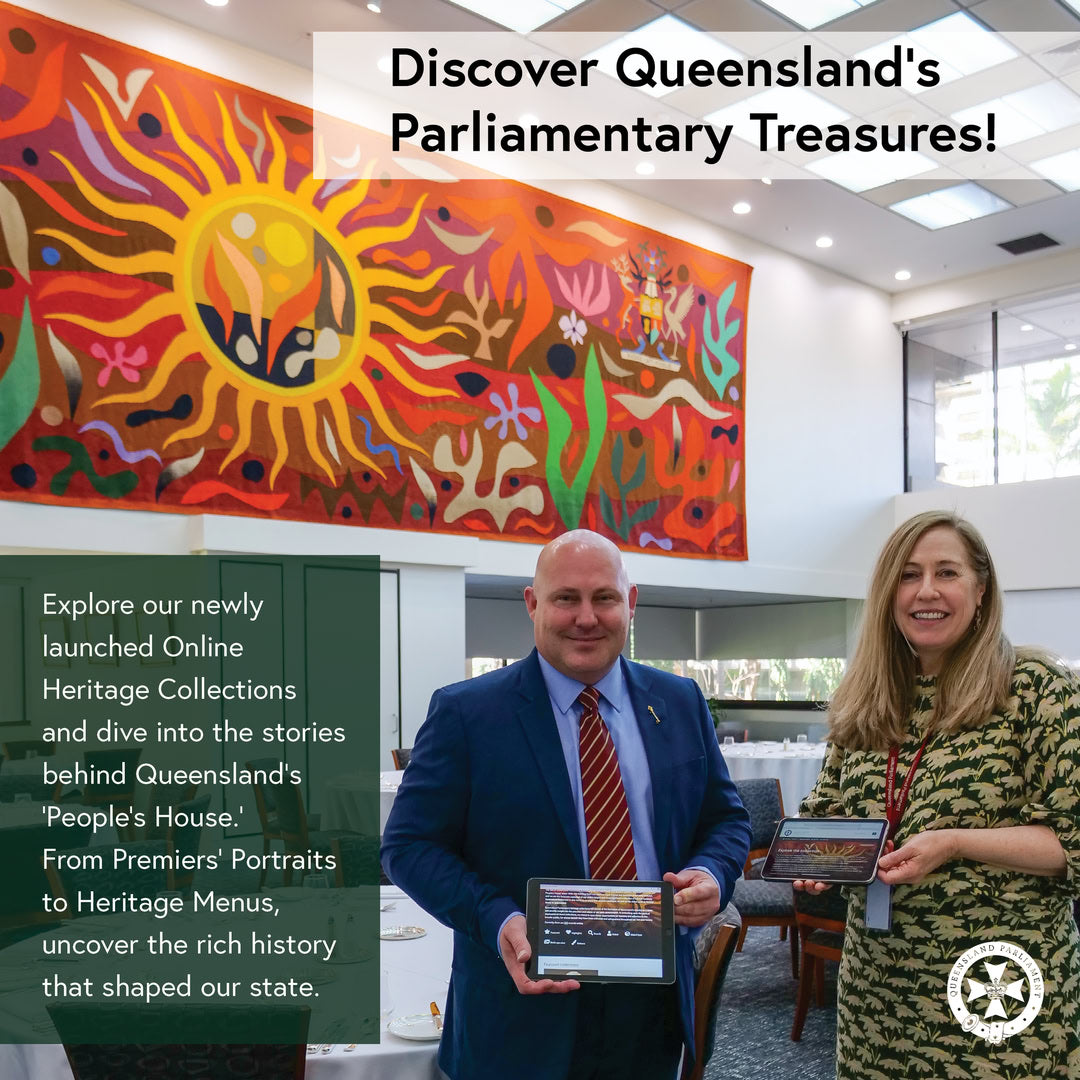 Queensland Parliament has launched Online Heritage Collections